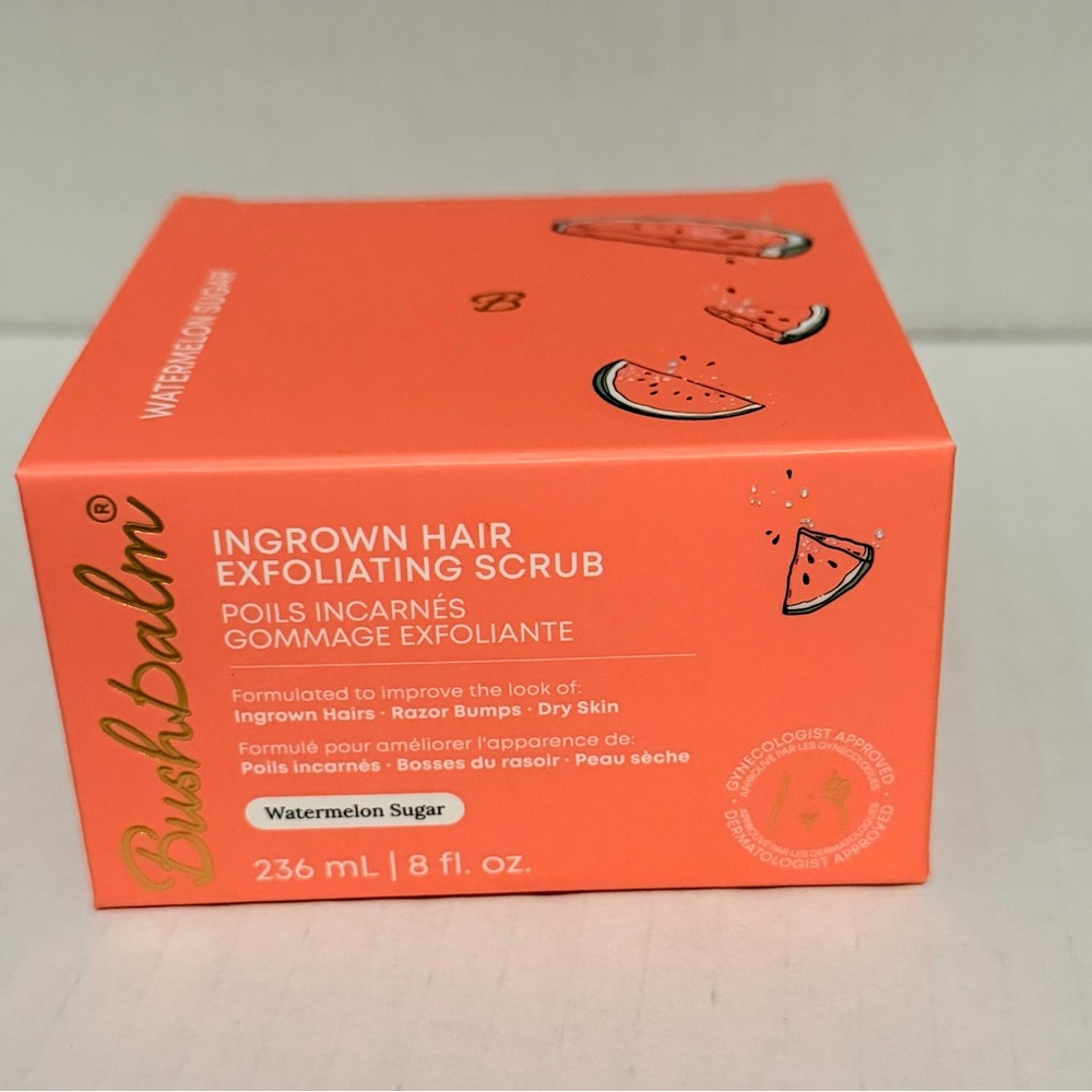 Bushbalm - Watermelon Sugar Ingrown Hair Exfoliating Scrub